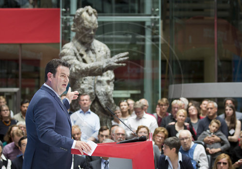 Martin Schulz im Willy-Brandt-Haus