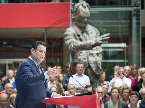 Martin Schulz im Willy-Brandt-Haus