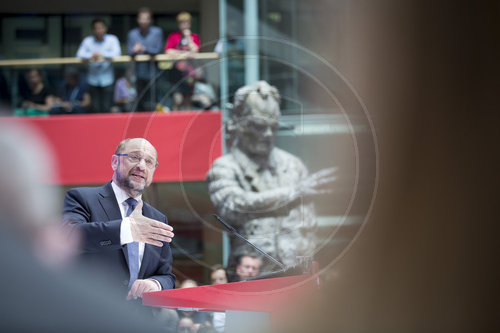 Martin Schulz im Willy-Brandt-Haus