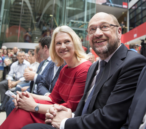 Martin Schulz im Willy-Brandt-Haus