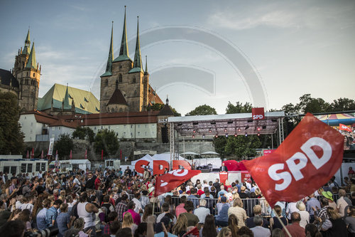 Martin Schulz in Erfurt