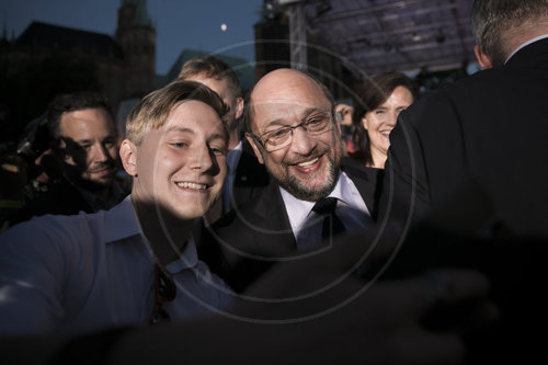 Martin Schulz in Erfurt