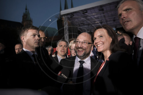 Martin Schulz in Erfurt