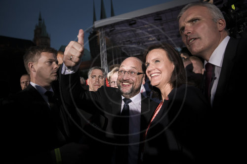 Martin Schulz in Erfurt