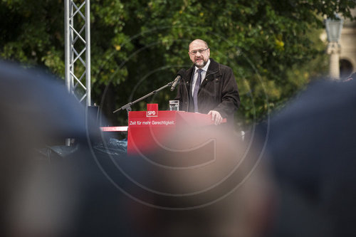 Martin Schulz in Schwerin