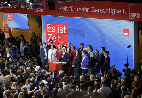 Wahlparty im Willy-Brandt-Haus