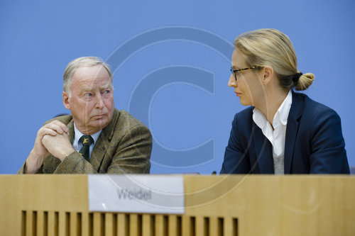 AfD Bundespressekonferenz.