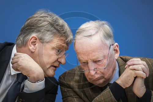 Bundespressekonferenz AfD