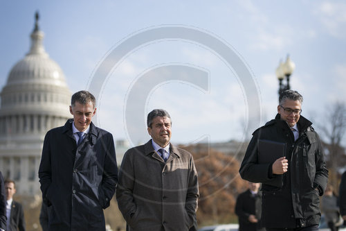 Sigmar Gabriel reist nach Washington