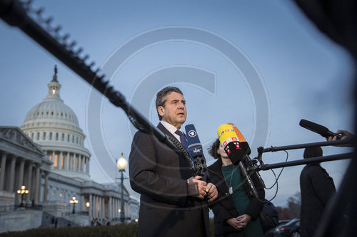 Sigmar Gabriel reist nach Washington