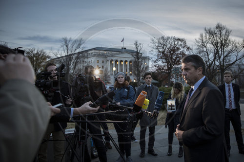 Sigmar Gabriel reist nach Washington