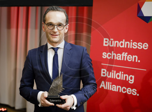 30.11.2017  Verleihung Tolerantia Award 2017