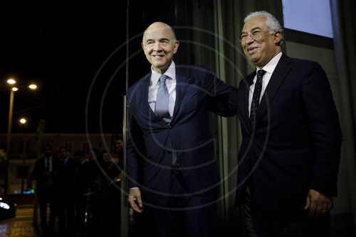Antonio Costa und Pierre Moscovici