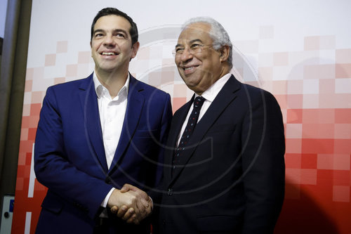 Antonio Costa und Alexis Tsipras