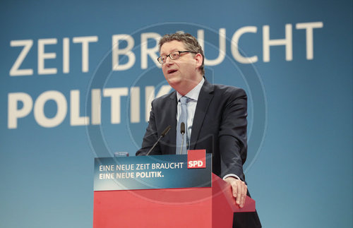 SPD Parteitag zur Abstimmung ueber Koalitionsverhandlungen