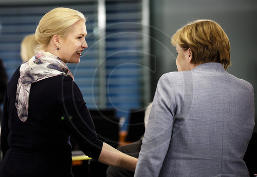 Angela Merkel und Manuela Schwesig