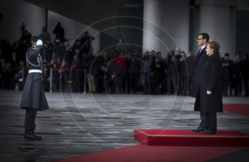 Merkel empfaengt polnischen Ministerpraesidenten Mateusz Morawiecki