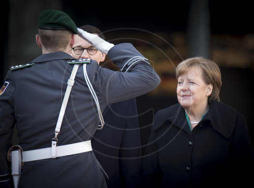 Merkel empfaengt polnischen Ministerpraesidenten Mateusz Morawiecki