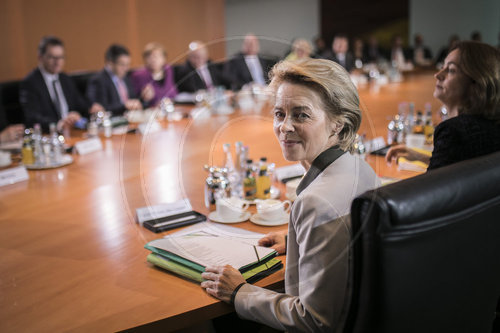 Letzte Sitzung Kabinett Merkel III