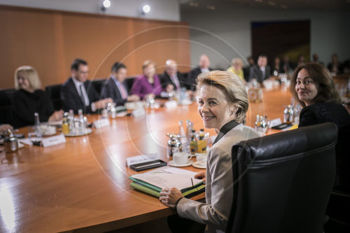 Letzte Sitzung Kabinett Merkel III