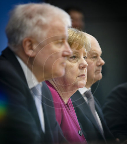 Pressekonferenz zum Koalitionsvertrag