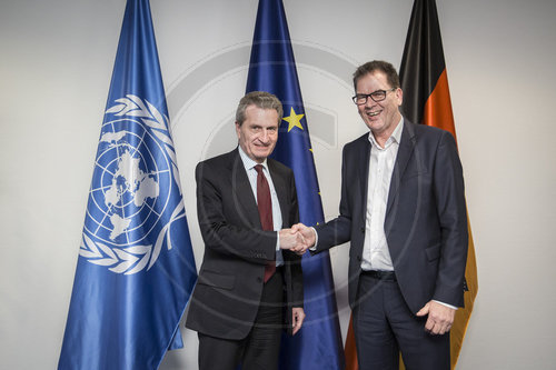 Gerd Mueller trifft Guenther Oettinger