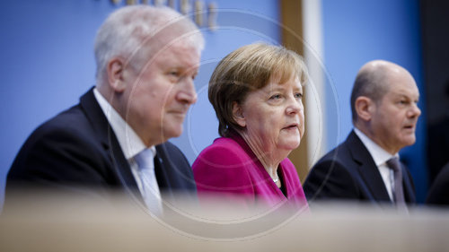 Pressekonferenz zum Koalitionsvertrag