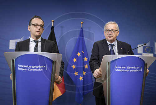 German Foreign Minister Heiko Maas In Brussels