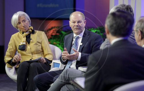 BM Scholz nimmt an der IWF Fruehjahrstagung teil