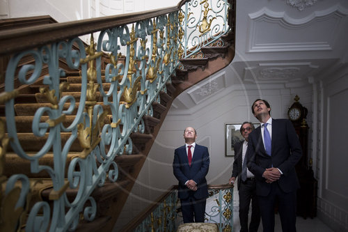 BM Scholz in Den Haag