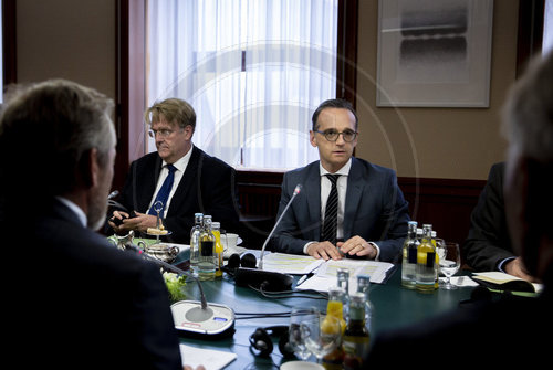 BM Maas trifft Anders Samuelsen, Aussenminister von Daenemark