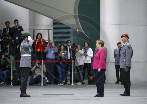 Merkel empfaengt spanischen Ministerpraesidenten Pedro Sanchez