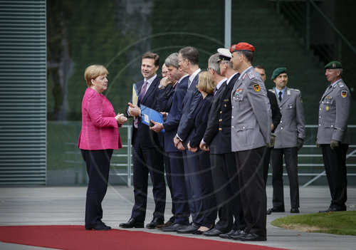 Merkel empfaengt spanischen Ministerpraesidenten Pedro Sanchez