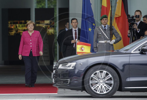 Merkel empfaengt spanischen Ministerpraesidenten Pedro Sanchez