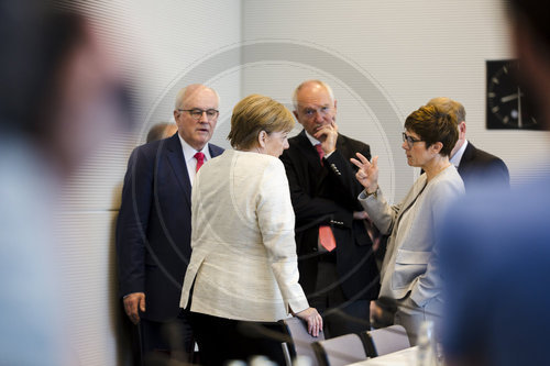 Fraktionssitzung der CDU/CSU Fraktion