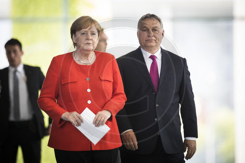 Angela Merkel trifft Viktor Orban