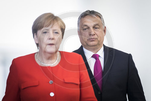 Angela Merkel trifft Viktor Orban