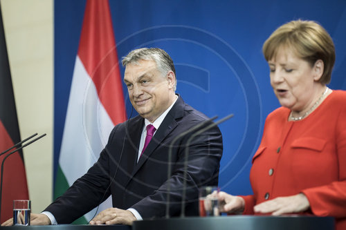 Angela Merkel trifft Viktor Orban