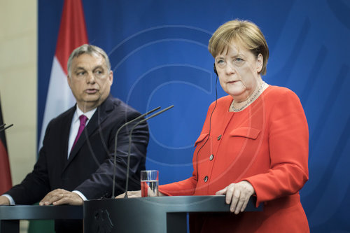 Angela Merkel trifft Viktor Orban