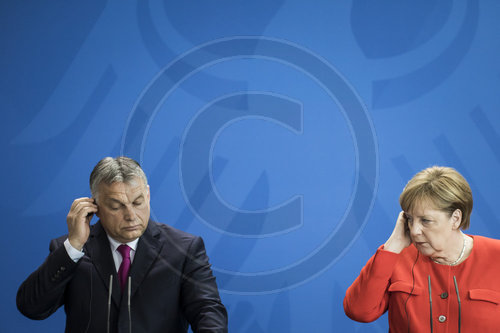 Angela Merkel trifft Viktor Orban