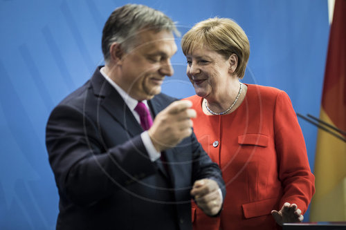 Angela Merkel trifft Viktor Orban