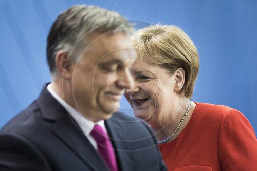 Angela Merkel trifft Viktor Orban