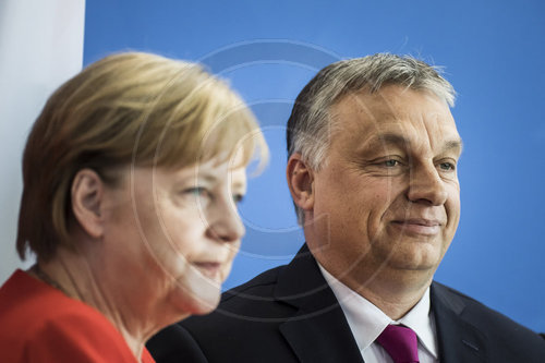 Angela Merkel trifft Viktor Orban