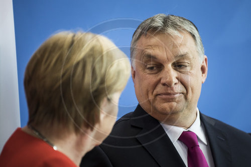 Angela Merkel trifft Viktor Orban