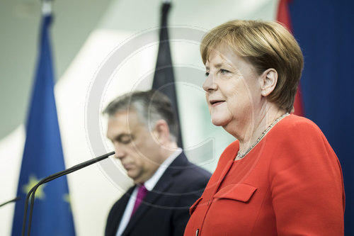 Angela Merkel trifft Viktor Orban