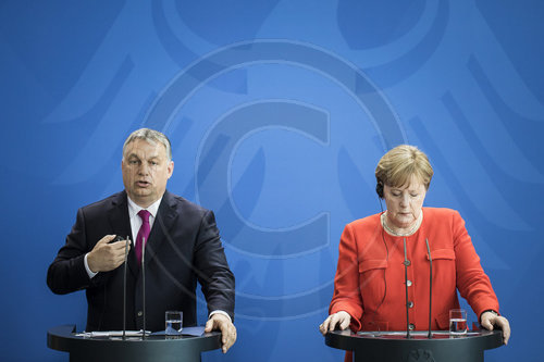 Angela Merkel trifft Viktor Orban