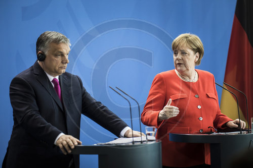 Angela Merkel trifft Viktor Orban
