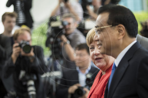 Angela Merkel trifft Li Keqiang