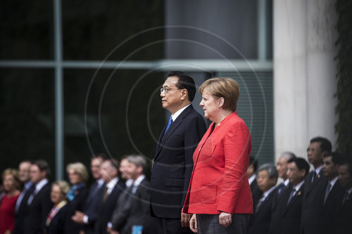 Angela Merkel trifft Li Keqiang