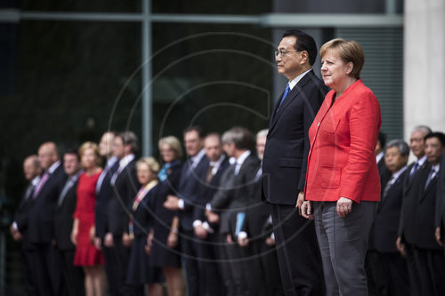 Angela Merkel trifft Li Keqiang